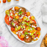 Majoránkový rajčatový salát