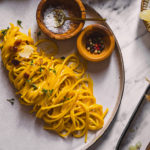 Spaghetti Carbonara ze surovin Cortelazzi